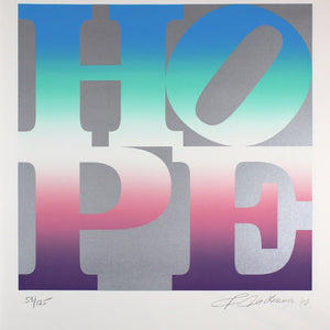 Hope (Silver, Blue, Turquoise, Pink, Purple)